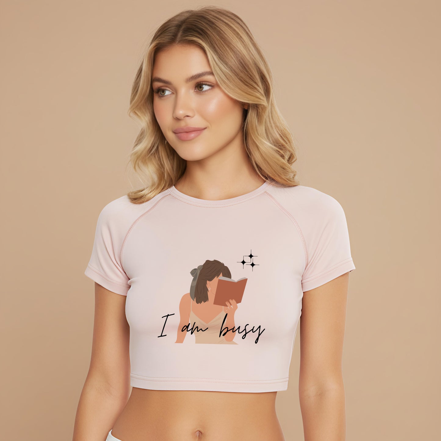 NERFED - BUSY GIRL | Crop Top