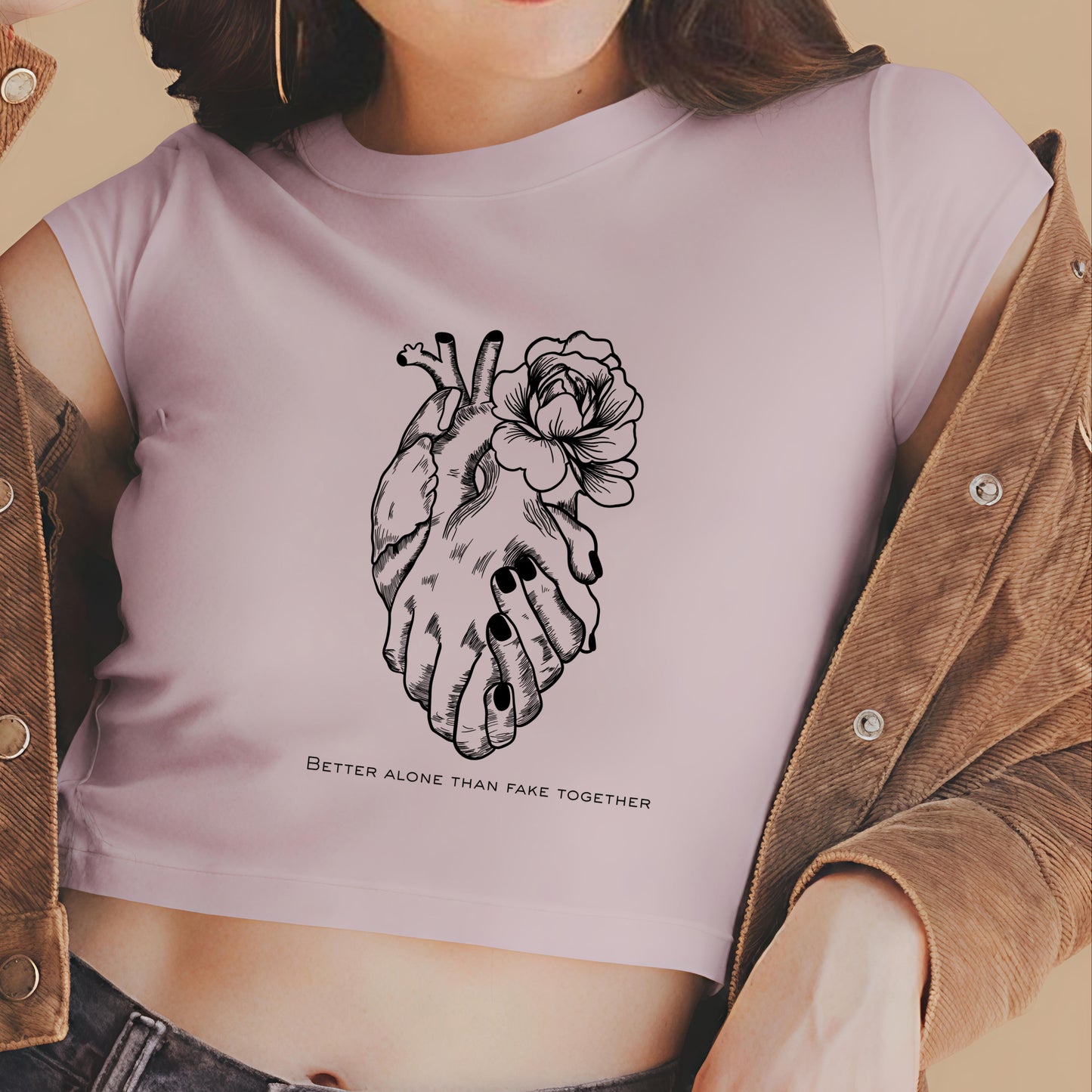 NERFED - Alone | Crop Top