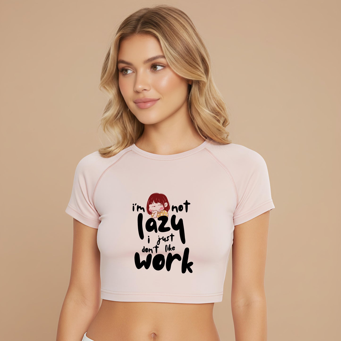 NERFED - Lazy | Crop Top