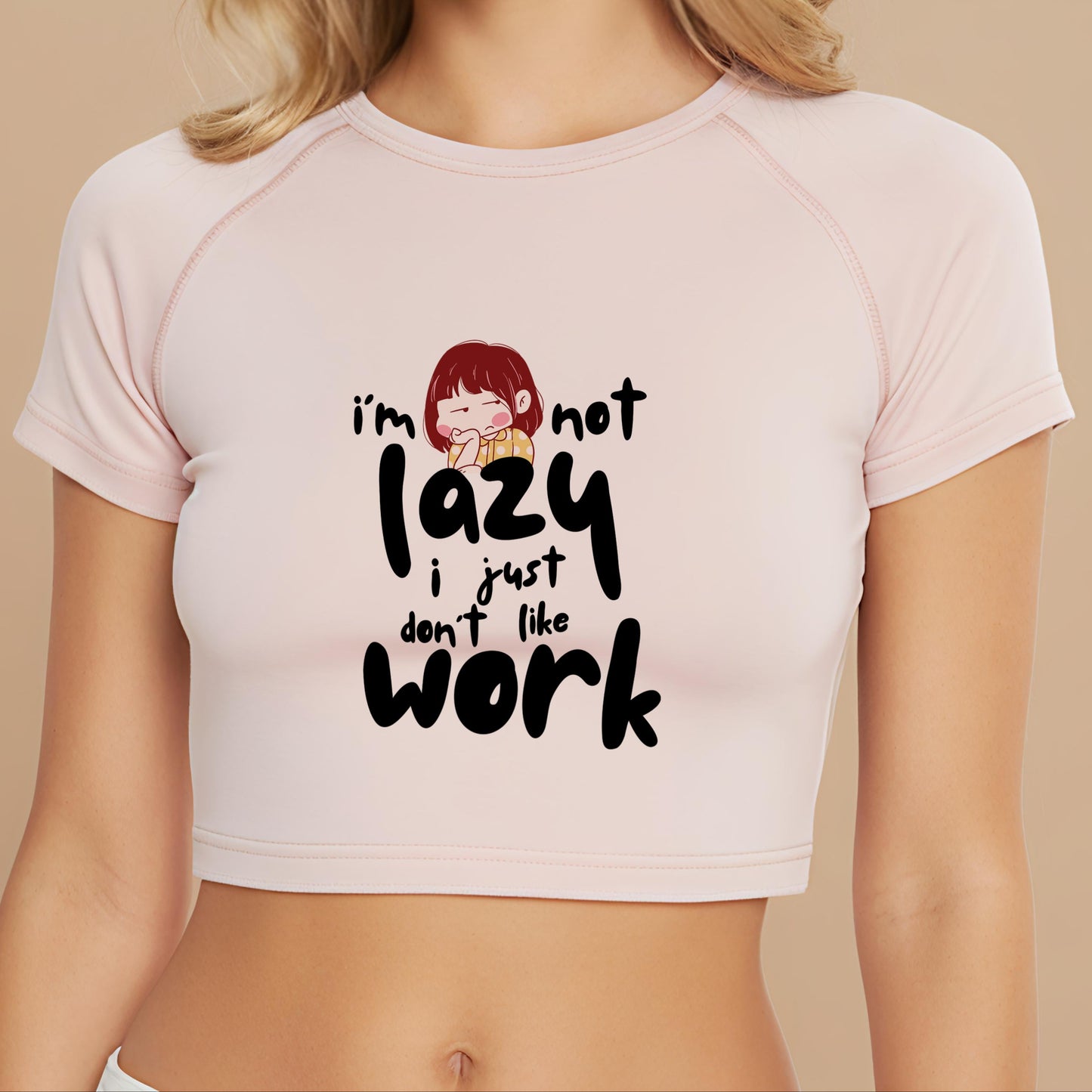 NERFED - Lazy | Crop Top