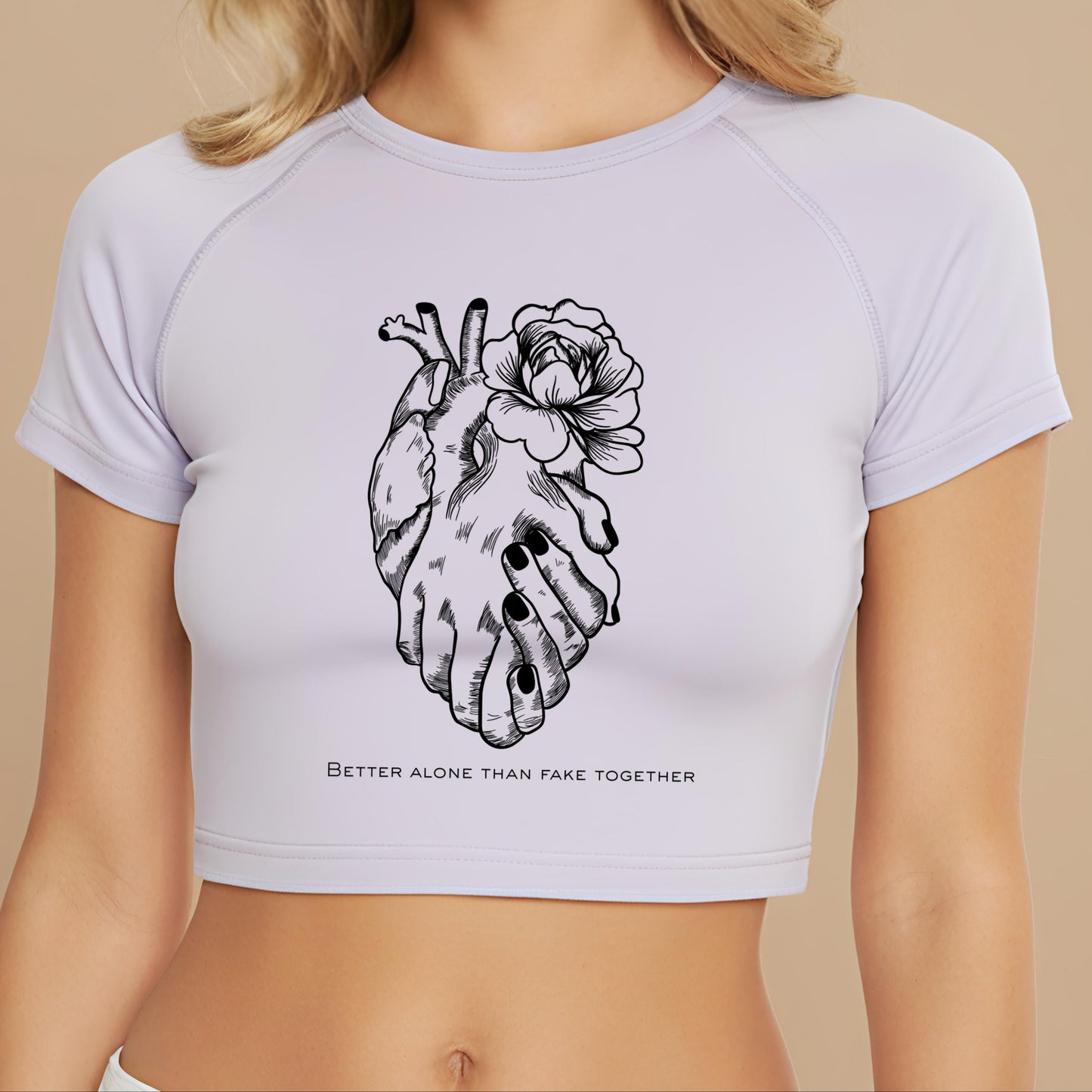 NERFED - Alone | Crop Top