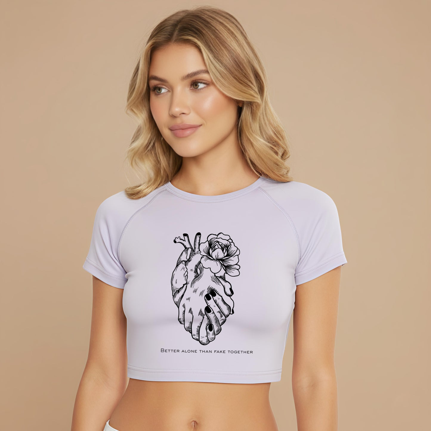 NERFED - Alone | Crop Top
