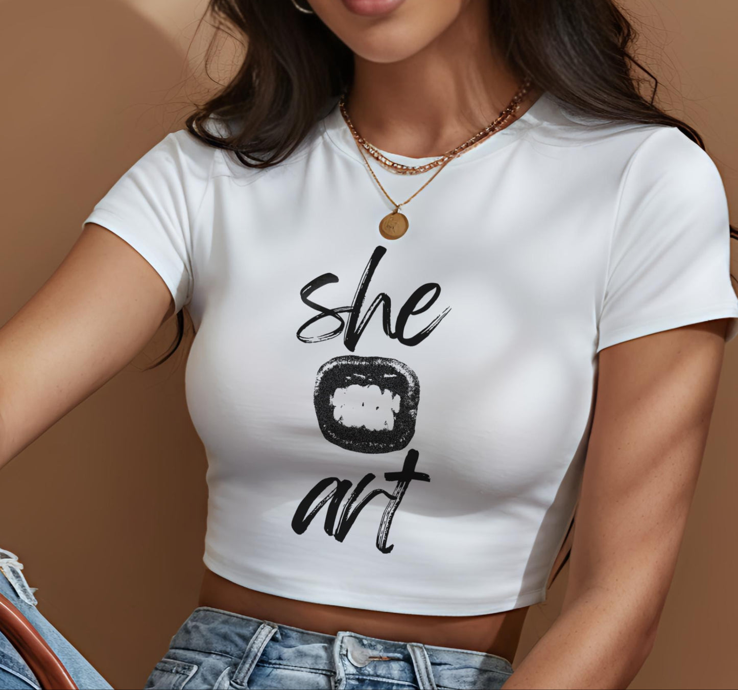 NERFED - She Art | Crop Top