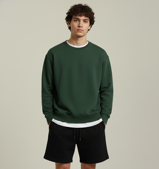 NERFED - Green Oversized Sweatshirt