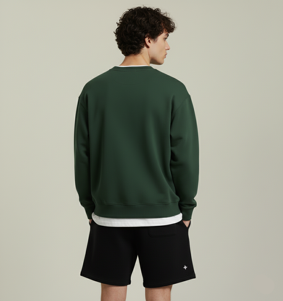 NERFED - Green Oversized Sweatshirt