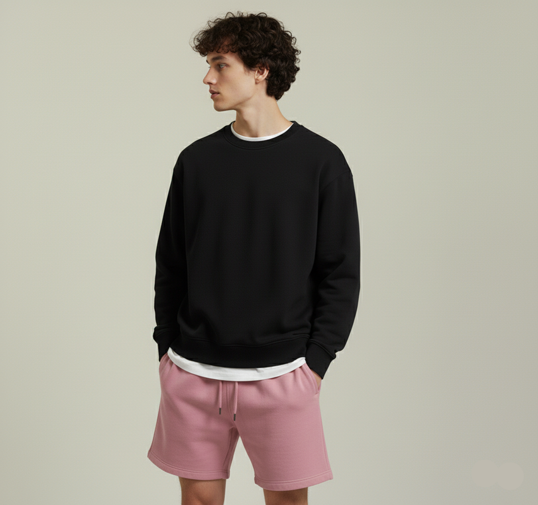 NERFED - Black Oversized Sweatshirt