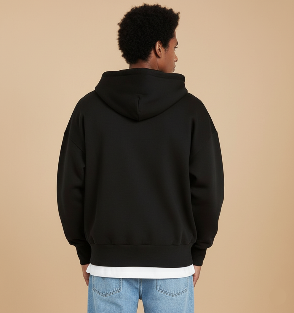 NERFED - Black Zip Hoodie