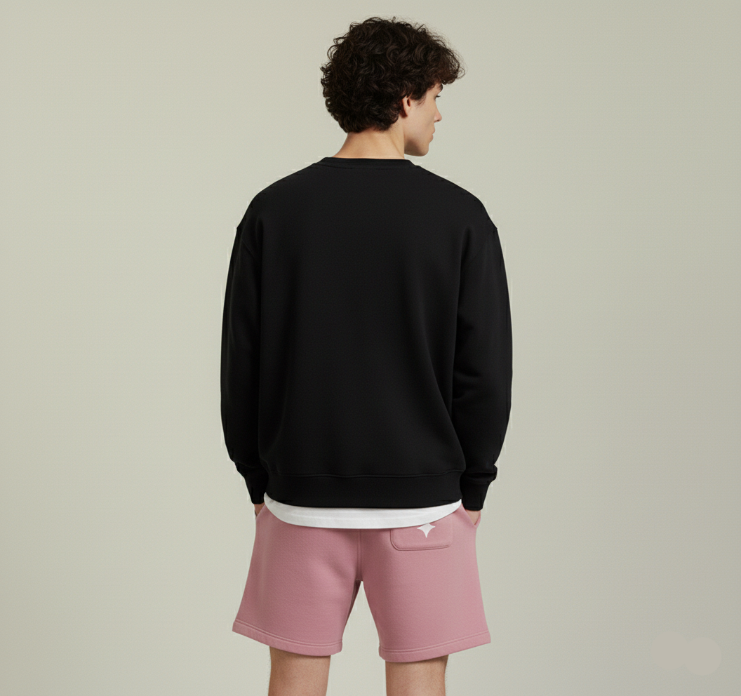 NERFED - Black Oversized Sweatshirt