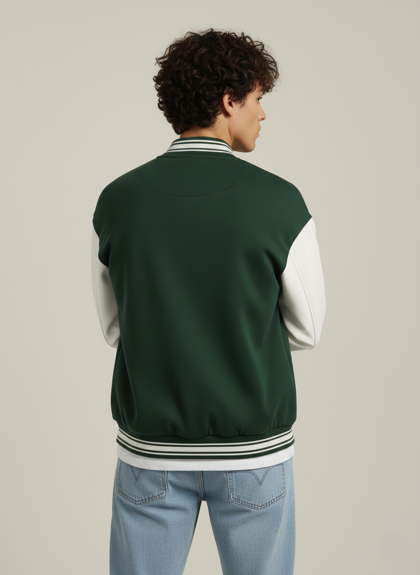 NERFED - Green Varsity Jacket