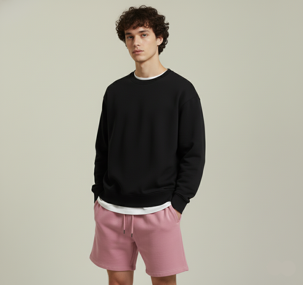 NERFED - Black Oversized Sweatshirt