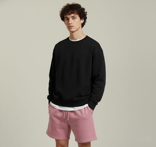NERFED - Black Oversized Sweatshirt