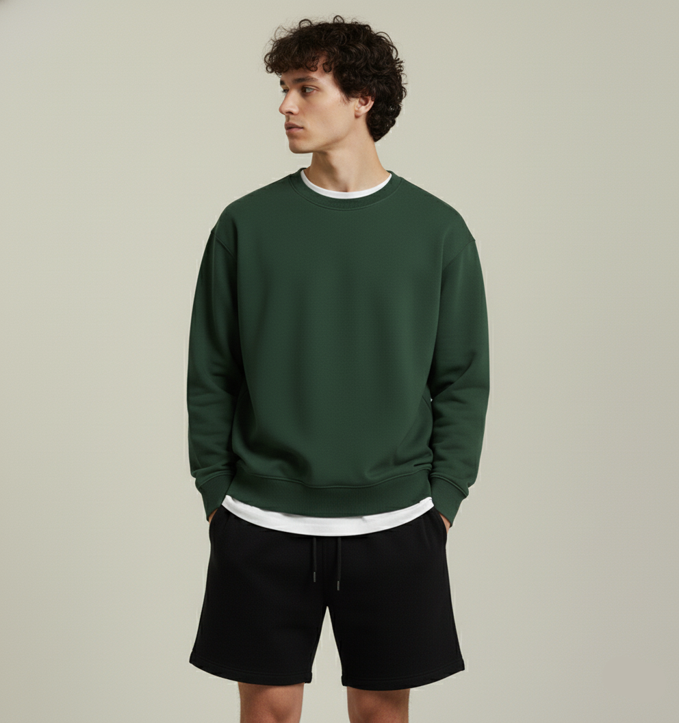 NERFED - Green Oversized Sweatshirt
