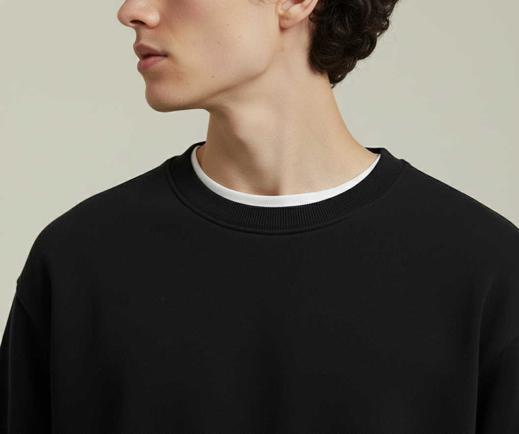 NERFED - Black Oversized Sweatshirt