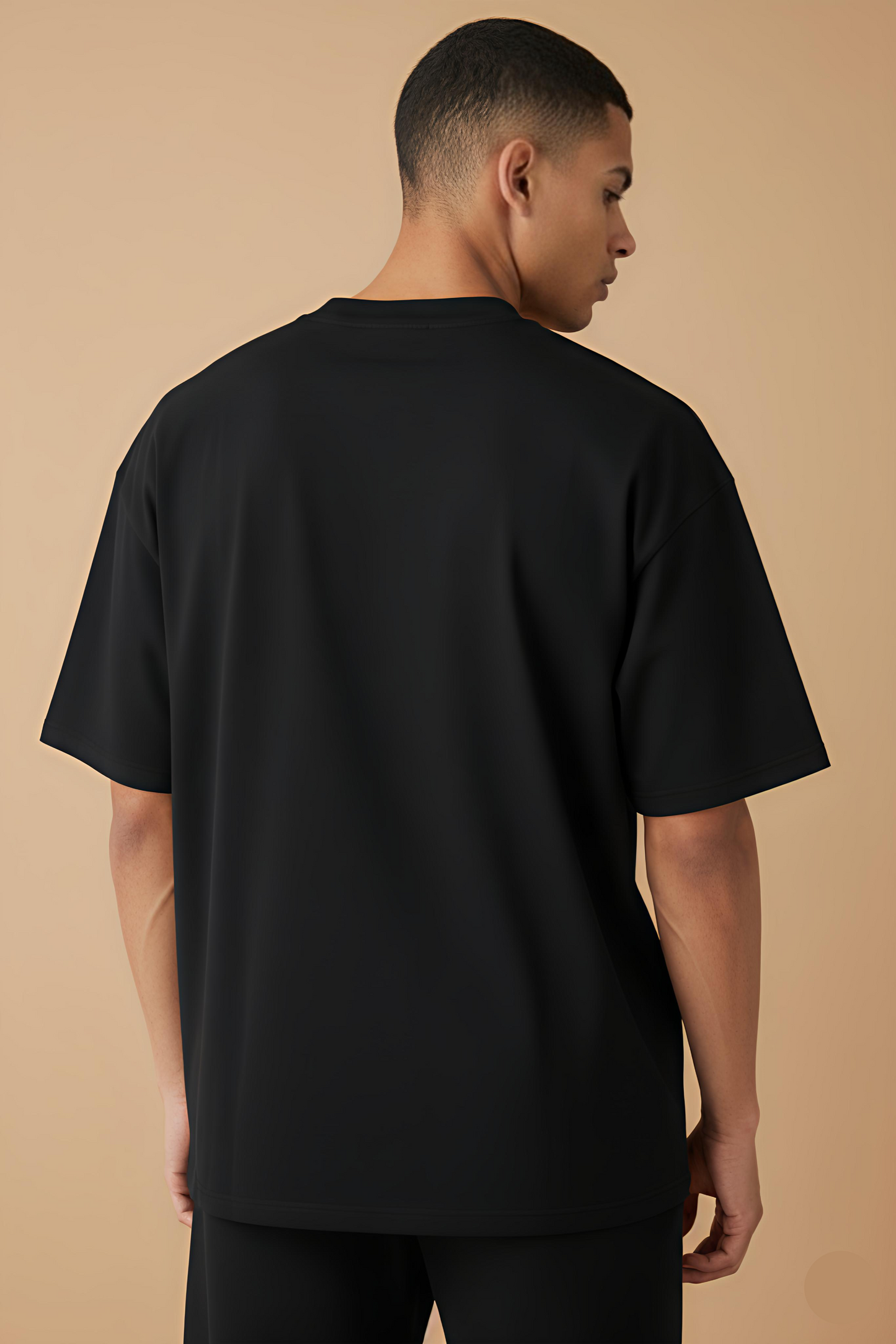 NFD PREMIUM | Black Terry Oversized Tee