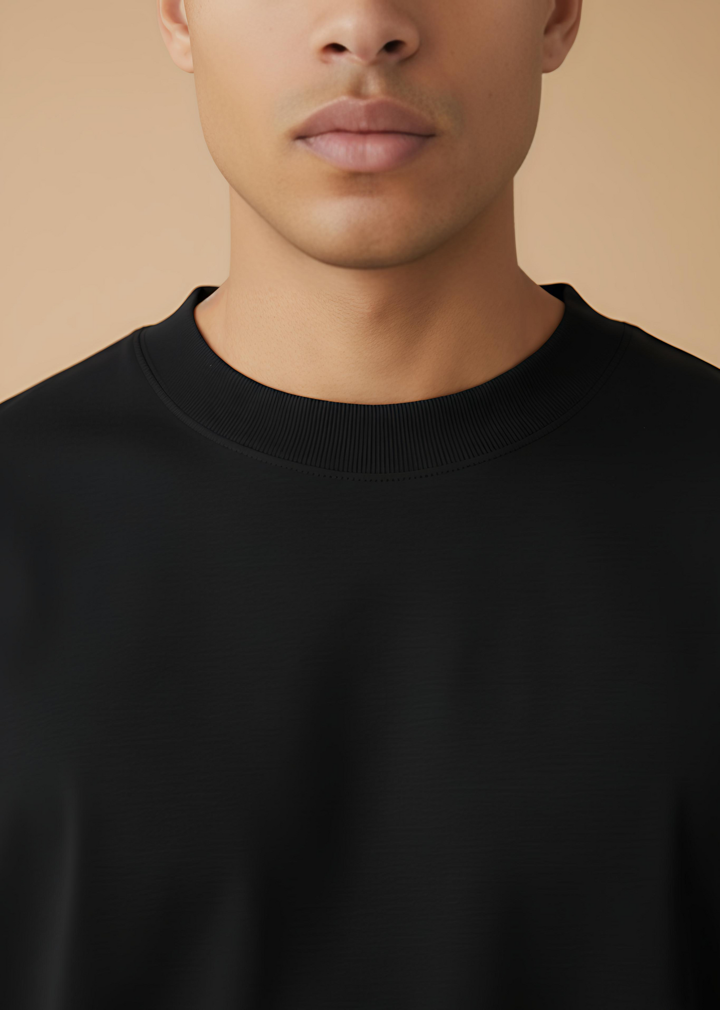 NFD PREMIUM | Black Terry Oversized Tee