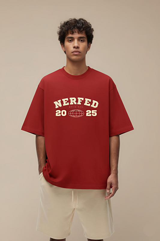 NFD ORIGINAL - 2025 | Red Oversized T-Shirt