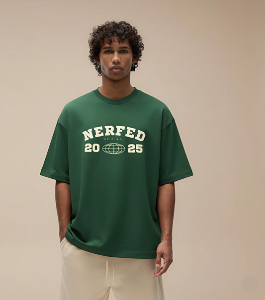 NFD ORIGINAL - 2025 | Green Oversized T-Shirt