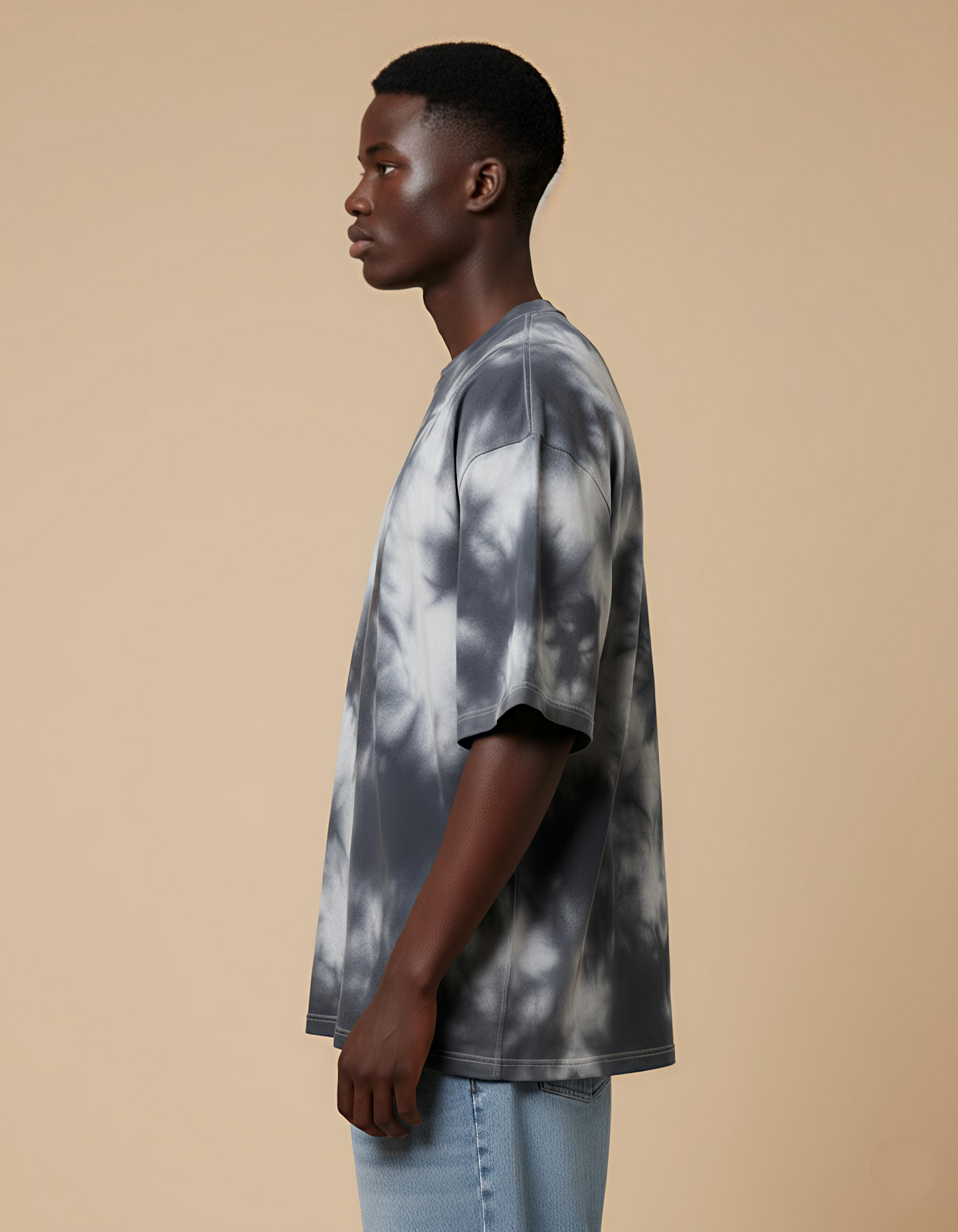 NFD PREMIUM | White Black Oversized T-Shirt
