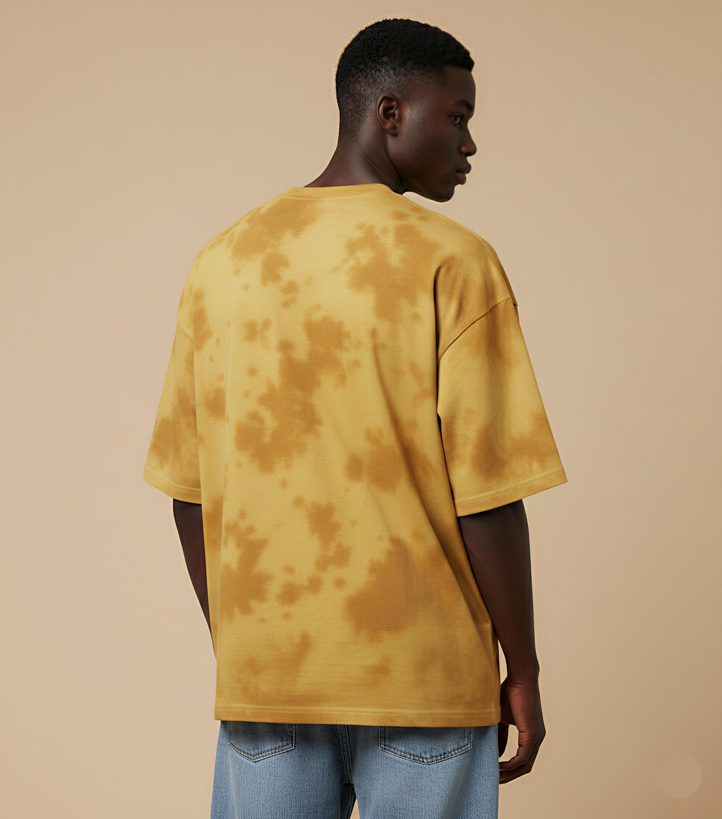 NFD PREMIUM | Dust Yellow Oversized T-Shirt