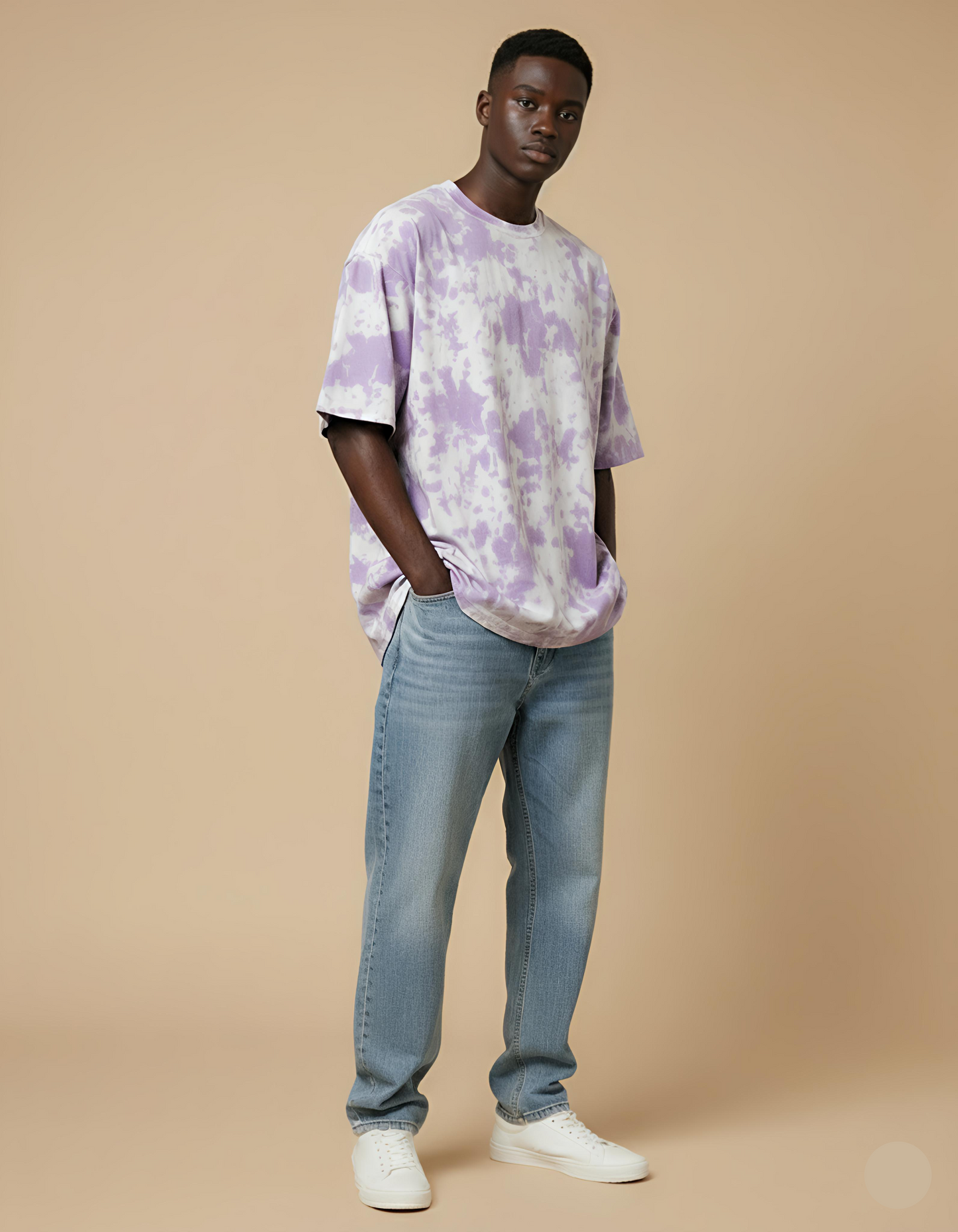 NFD PREMIUM | Haze Lavender Oversized T-Shirt