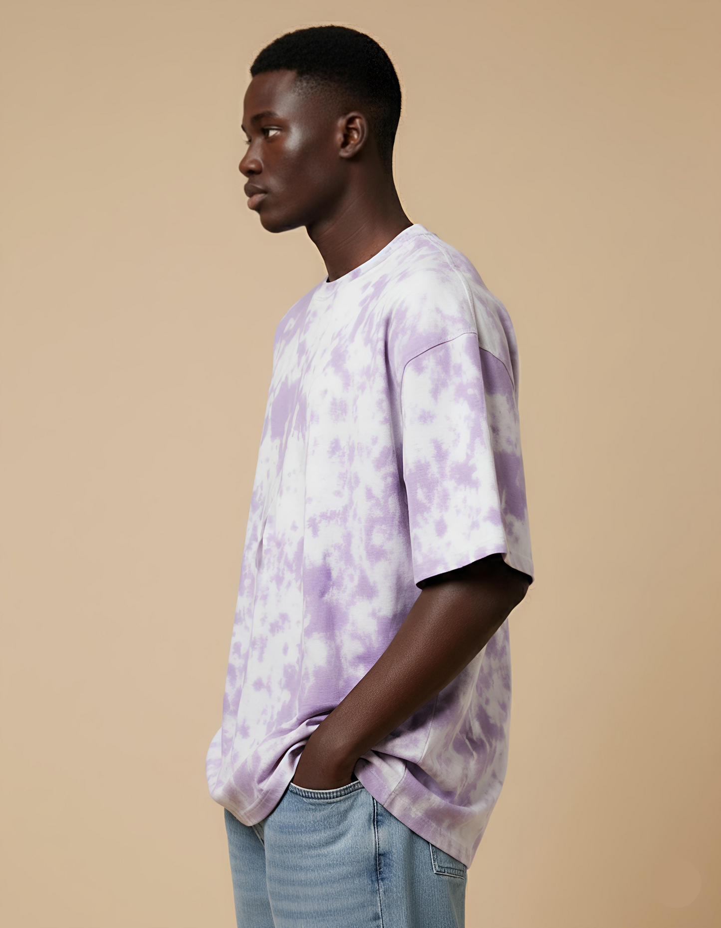 NFD PREMIUM | Haze Lavender Oversized T-Shirt