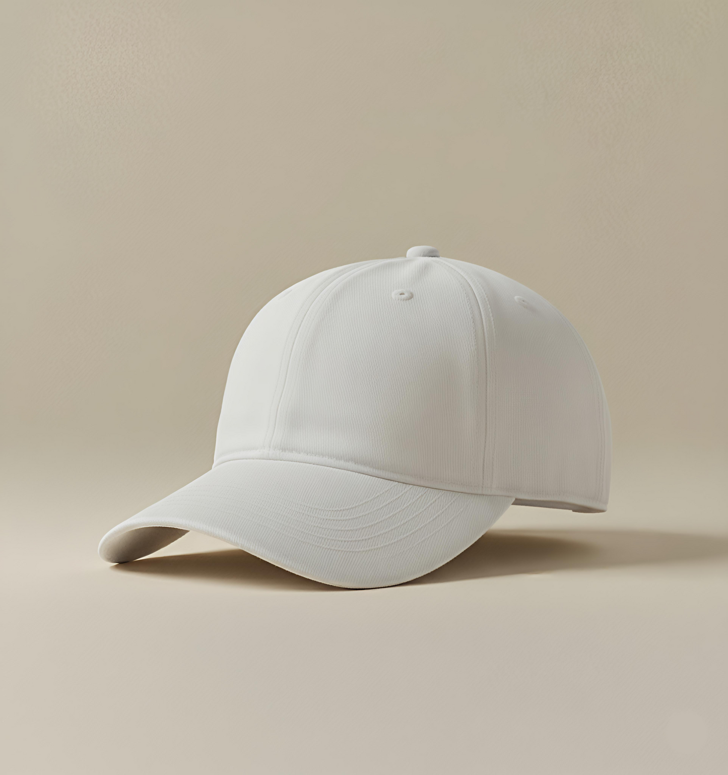 White BaseBall Cap