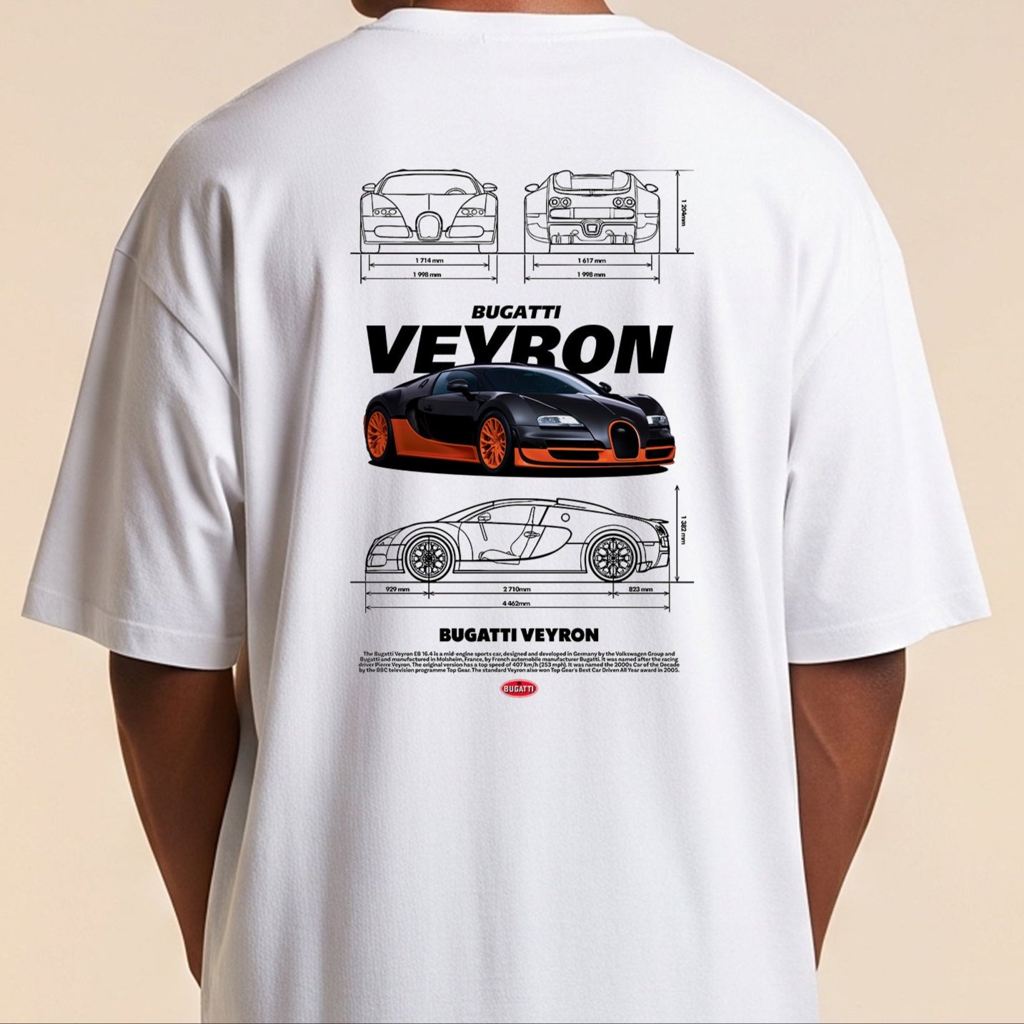 NERFED - VEYRON | Oversized Standard T-Shirt