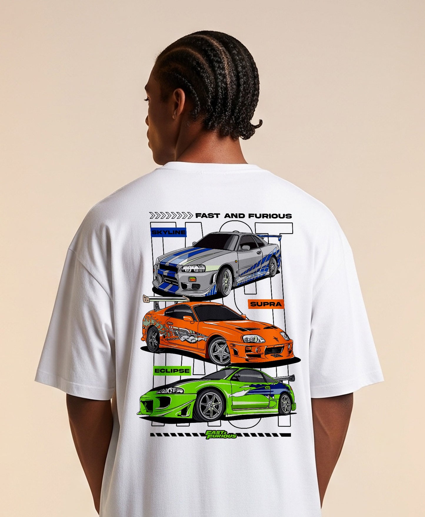 NERFED - SKYLINE | Oversized Standard T-Shirt