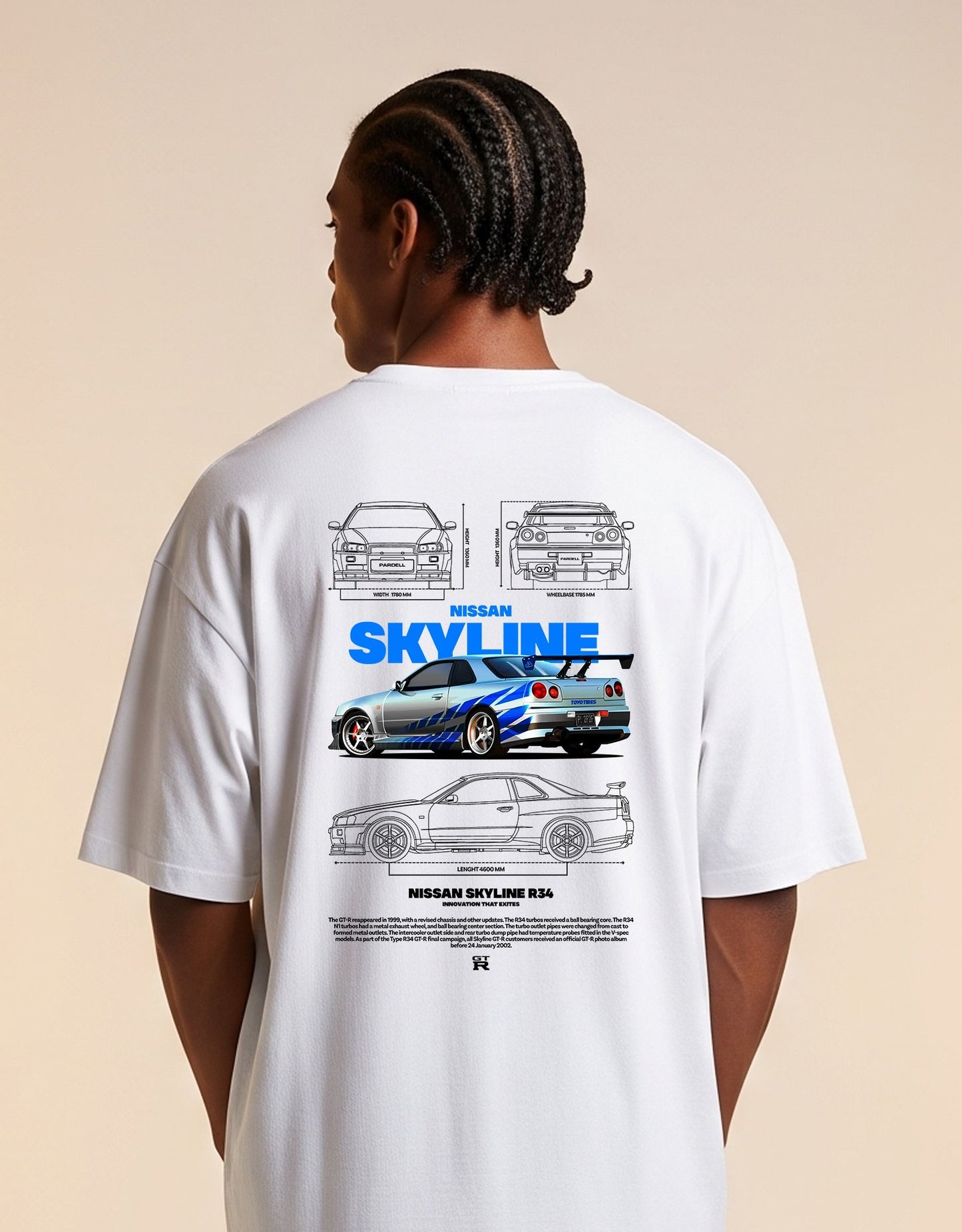 NERFED - R34 | Oversized Standard T-Shirt