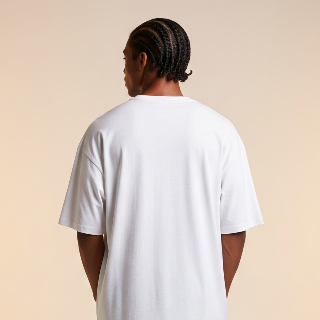 NERFED - ELEVATE | White Oversized Standard T-Shirt