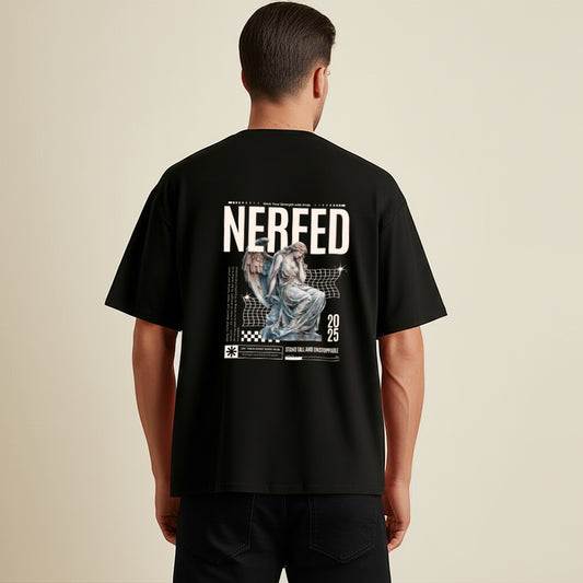 NERFED - STAND TALL | BLACK Oversized Standard T-Shirt