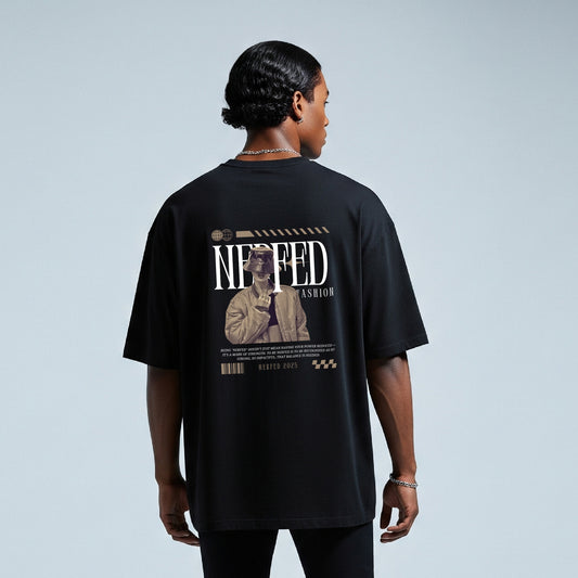 NERFED FASHION - BLACK Oversized Standard T-Shirt
