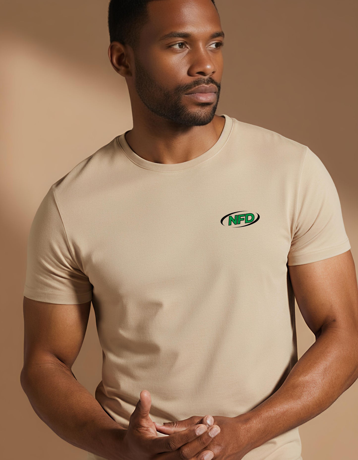 NFD ORIGINAL - Beige Unisex Supima T-Shirt
