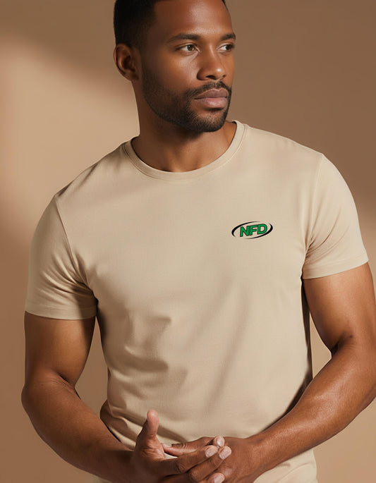 NFD ORIGINAL - Beige Unisex Supima T-Shirt