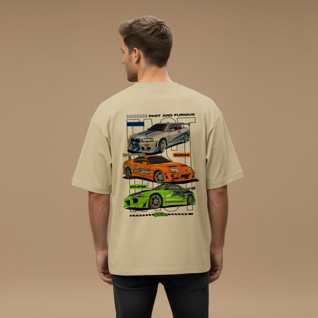 NERFED - SKYLINE | Oversized Standard T-Shirt