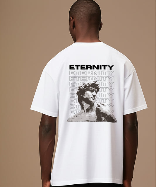 NERFED - ETERNITY | White Oversized T-Shirt