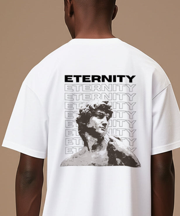 NERFED - ETERNITY | White Oversized T-Shirt