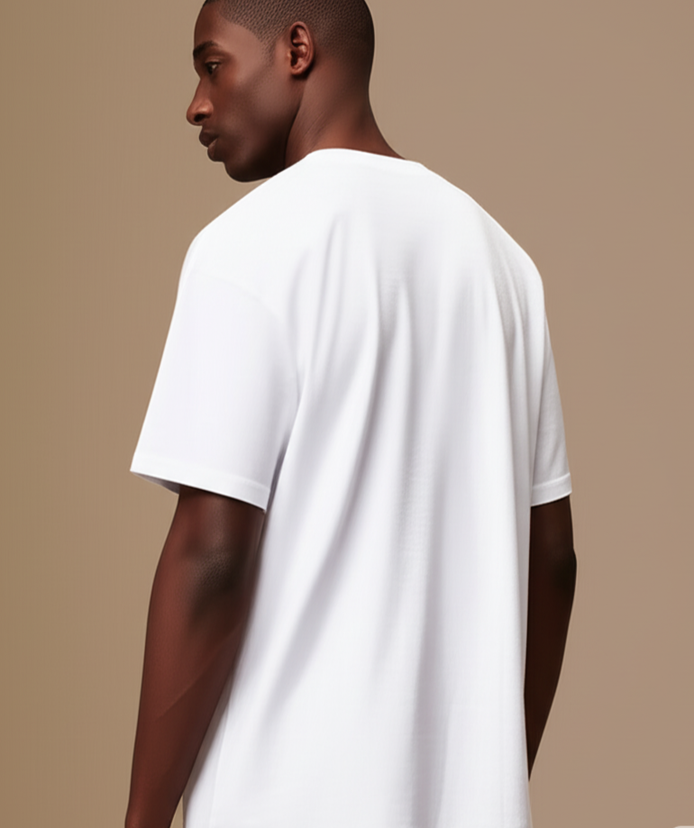 NERFED - RED ELEVATE | White Oversized T-Shirt
