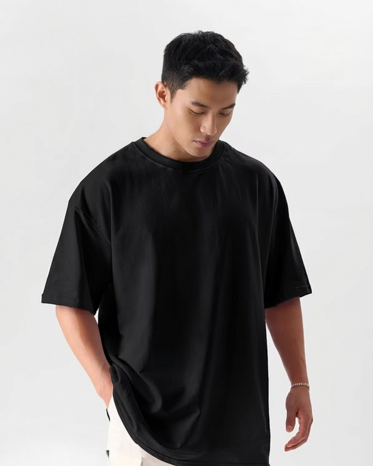 Oversized Classic T-Shirt | Black