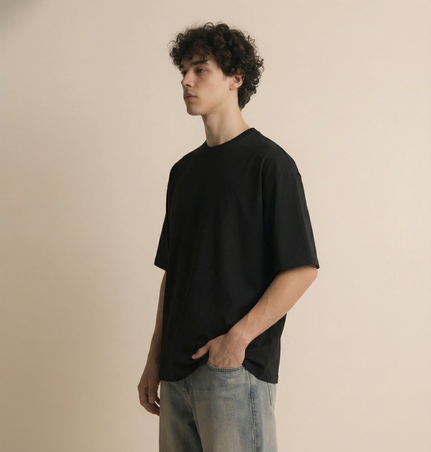 Oversized Standard T-Shirt | Black