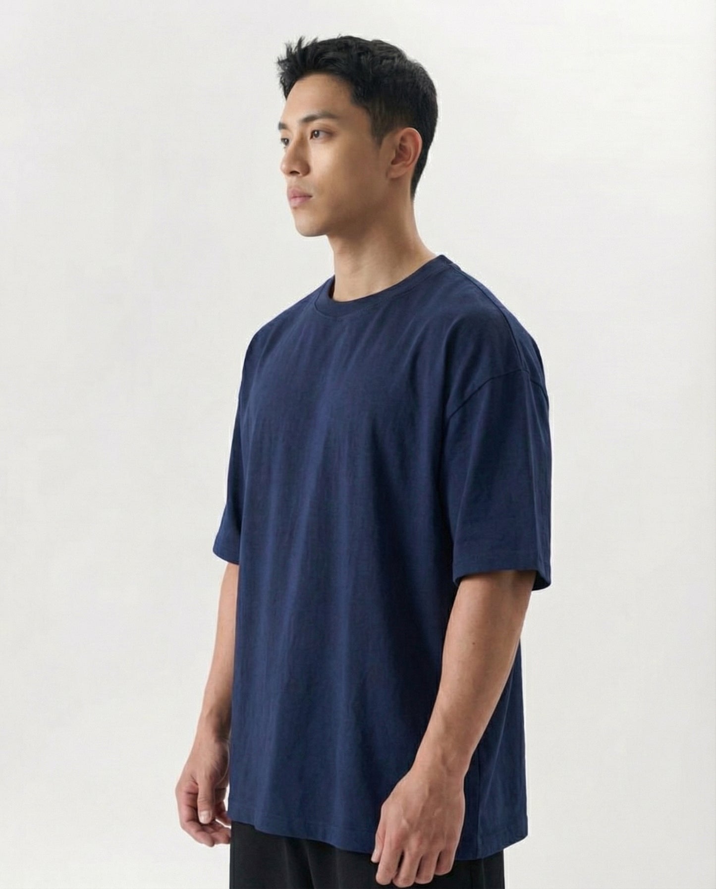 Oversized Classic T-Shirt | Navy Blue
