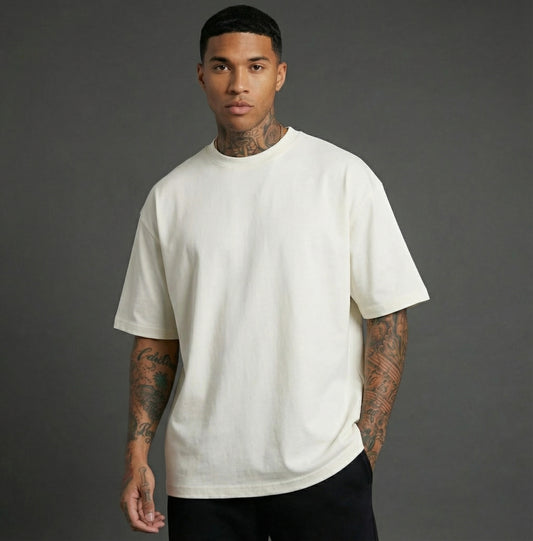 Oversized Classic T-Shirt | Off White