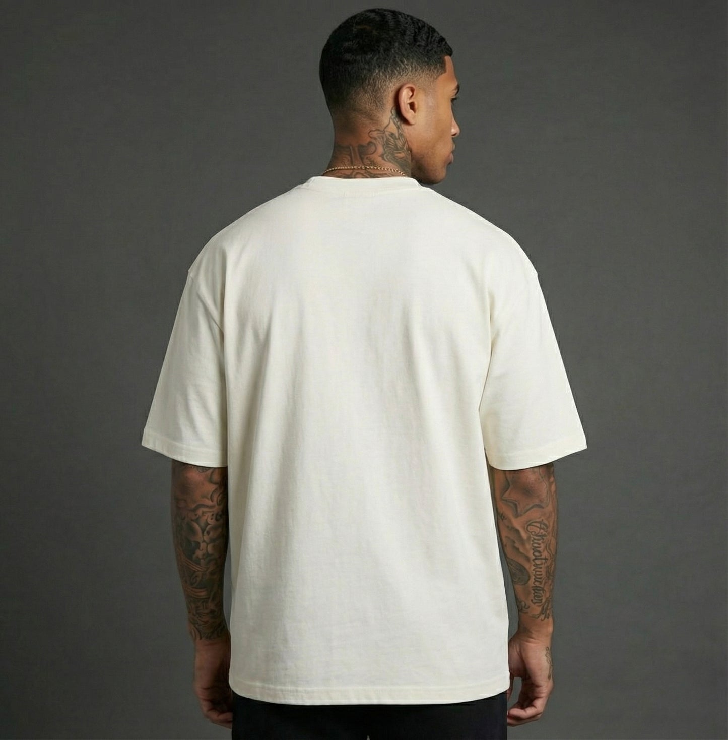Oversized Classic T-Shirt | Off White