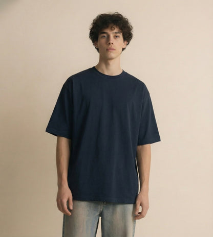 Oversized Standard T-Shirt | Navy Blue