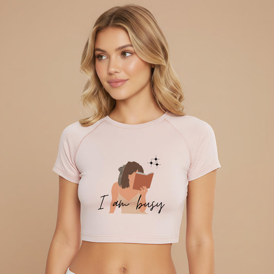 NERFED - BUSY GIRL | Crop Top