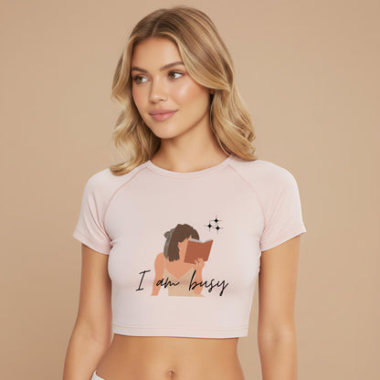 NERFED - BUSY GIRL | Crop Top