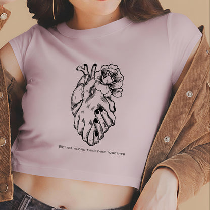 NERFED - Alone | Crop Top