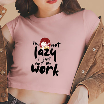 NERFED - Lazy | Crop Top