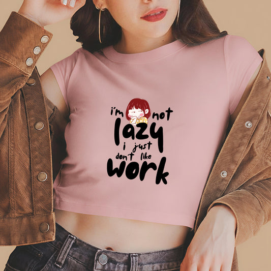 NERFED - Lazy | Crop Top