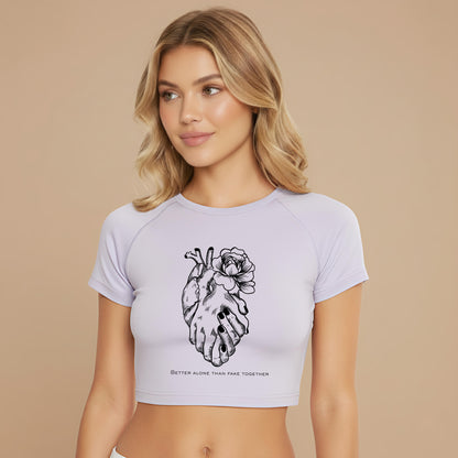 NERFED - Alone | Crop Top